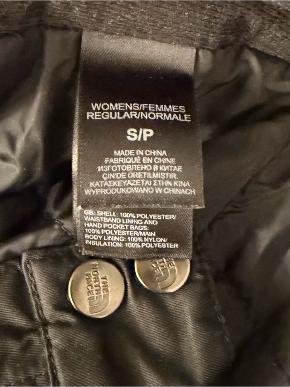 The North Face Hyvent Women’s Insulated Pants Black Small - Picture 5 of 7